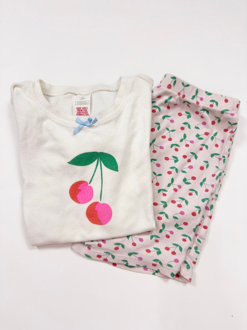 Mini Boden Cherry Pajama Set